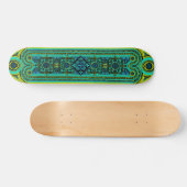 Mind Smelting Intense Glas in lood Windows Graphic Skateboard (Horizontaal)