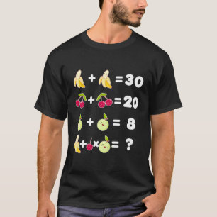 Mind Teaser voor Wiskunde T-shirt