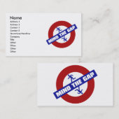 MIND_THE_GAP VISITEKAARTJE (Voorkant / Achterkant)