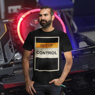 Mind uit controle t-shirt