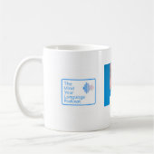 Mind Your Language Podcast Mug (Gauche)