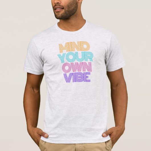 Mind Your Prown Vibe T-shirt Homme (Devant)