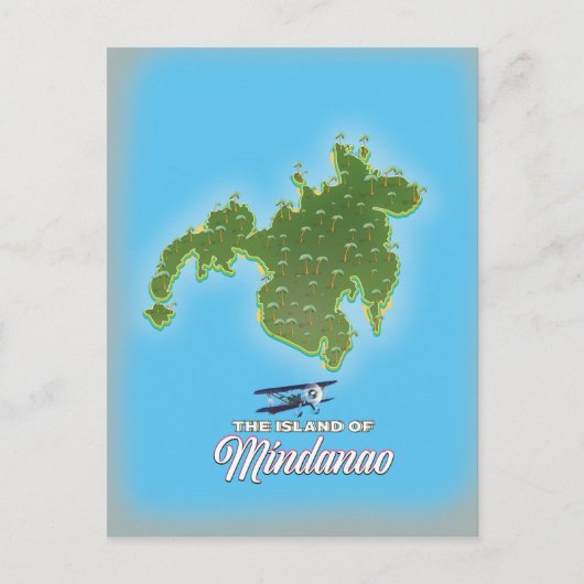 Mindanao Kaart (Voorkant)