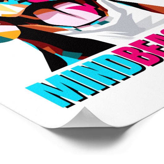 Mindbeagleing Beagle Dog Poster (Hoek)