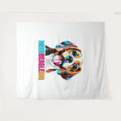 Mindbeagleing Beagle Dog Wandkleed (Voorkant (horizontaal))