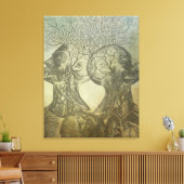 Mindblower verpakt canvas afdruk (Insitu (Woonkamer))