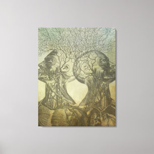 Mindblower Wrapped Canvas Afdruk