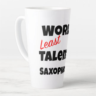 Minder Bekwame Saxofonist Grappige Kado Beker Latte Mok