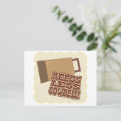 Minder Cowbell nodig! Briefkaart (Staand voorkant)