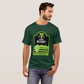 Minder dan 20 jaar Junior Rugby speelt T-Shirt (Voorkant volledig)