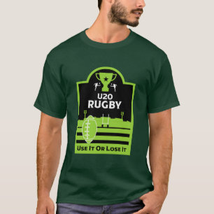 Minder dan 20 jaar Junior Rugby speelt T-Shirt