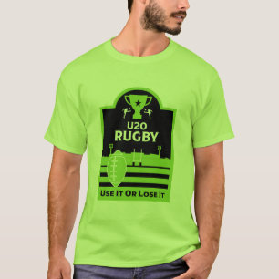 Minder dan 20 jaar Junior Rugby speelt T-Shirt
