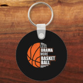 Minder drama meer bysketbyll coach match player te sleutelhanger (Voorkant)
