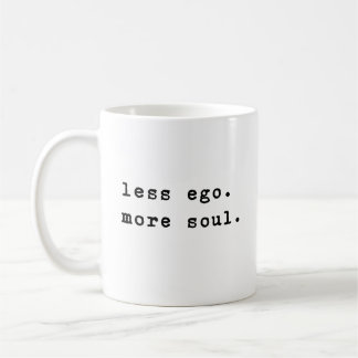 Minder ego | Minimalistische Inspirerend offertes Koffiemok