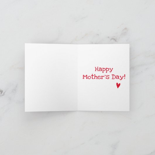 Minder embarrassing mam - Funny Moederdag Quote Kaart (Binnen)