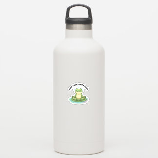 Minder Gedrang Meer Stilte Sticker – Calm Frog Med