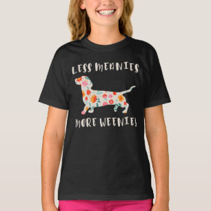 Minder gemene mensen, meer weien t-shirt