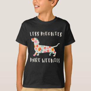 Minder gemene mensen, meer weien t-shirt