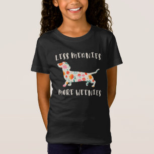 Minder gemene mensen, meer weien t-shirt