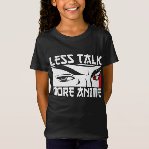 Minder gepraat, meer anime - Grappige anime T-shirt
