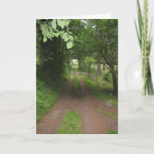 minder gereiste weg kaart (Voorkant)