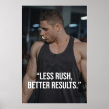 Minder Haast Betere Resultaten Fitness Quote Poste