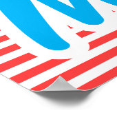 Minder is Meer, Minder is Mre, typografische poste Poster (Hoek)