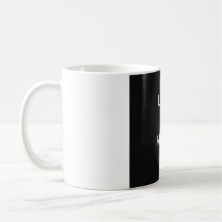 Minder is meer – minimalistisch zwart ontwerp koffiemok