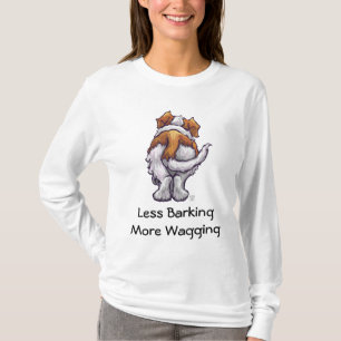 Minder knallen, meer waggen t-shirt