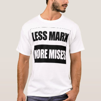 Minder Marx meer mannen T-shirt