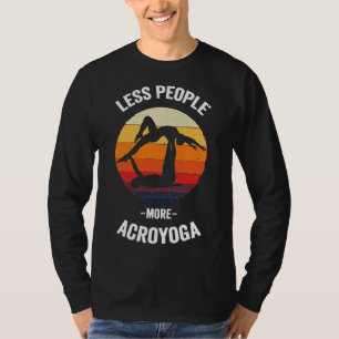Minder mensen Meer Acroyoga  Acro Yoga T-shirt