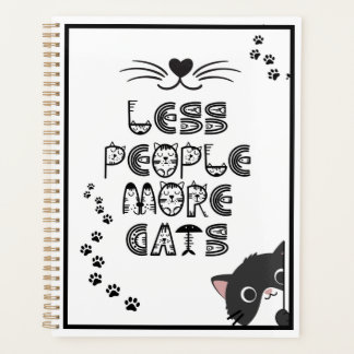 Minder Mensen Meer Katten Planner