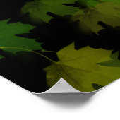 Minder miljardairs meer bomen poster (Hoek)