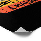 Minder praatje meer over grappige bergbeklimmer poster (Hoek)