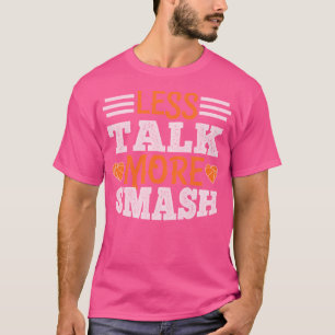 Minder praten Meer Smash - Basketbal Gift T-shirt