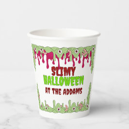 Minder slijmerige Halloween Paper cup Papieren Bekers
