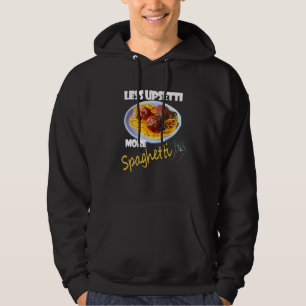 Minder Upsetti Meer Spaghettiliefhebber Italiaanse Hoodie