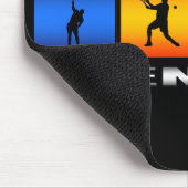 Minder werk en meer tenen (mannen) muismat (Hoek)