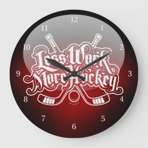 Minder werk meer hockey grote klok