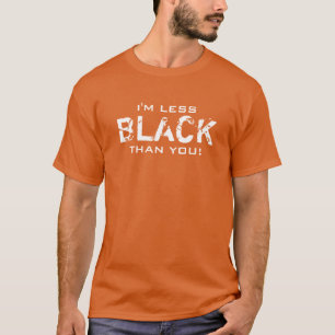 Minder zwart dan alle kleuren t-shirt