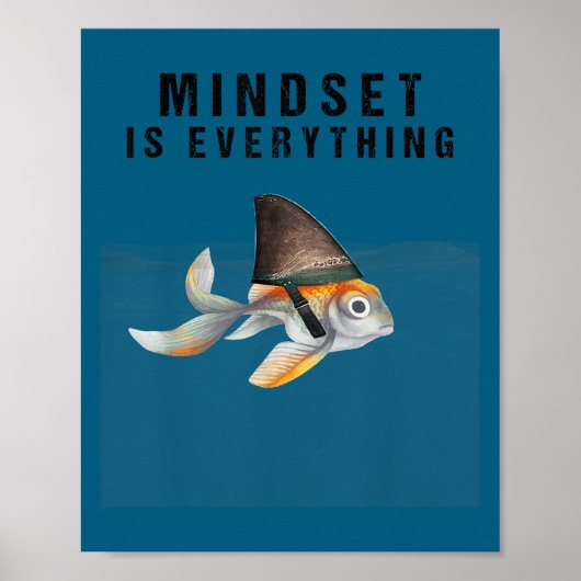 Mindest Is Everything - Motivational Quote Insrati Poster (Voorkant)
