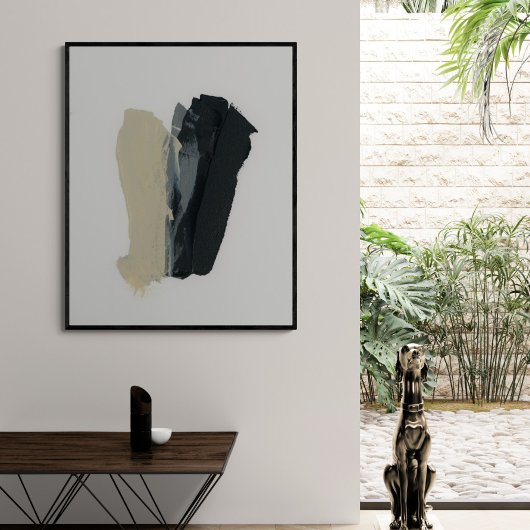 Mindful 2 Impression murale Abstraite minimaliste