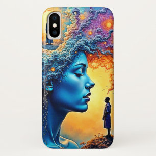 Mindful Cosmic Journey iPhone X Hoesje