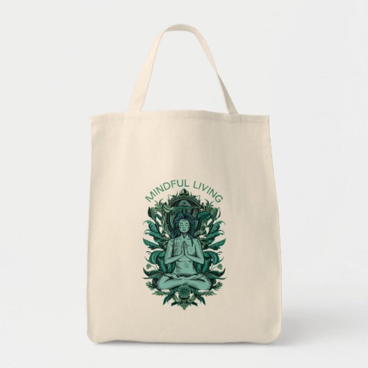 MINDFUL LEVEN TOTE BAG (Voorkant)