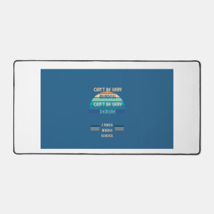 Mindful Middle School Teacher Desk Pad