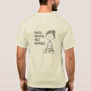 'Mindful Moment' Mannen-T-shirt T-shirt