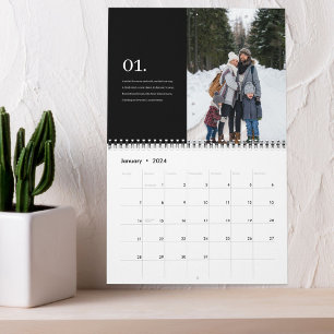 Mindful Moments Familie Foto's en Gedichten Kalender