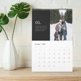 Mindful Moments Familie Foto's en Gedichten Kalender
