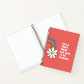 Mindful Motivation Quote Gepersonaliseerd Notitieb Notitieboek (Binnen)