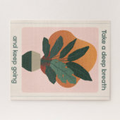 Mindful Potplant Puzzel (Horizontaal)